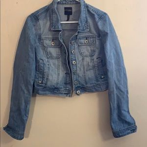 Cropped Jean Jacket